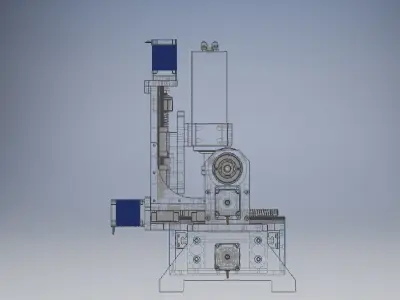 Cue Lathe Metric 3D model 3D model