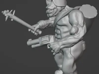 Ork kon boyz pack 2 3D print model