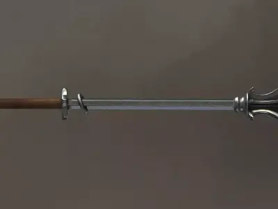 Flanged Mace Free 3D model