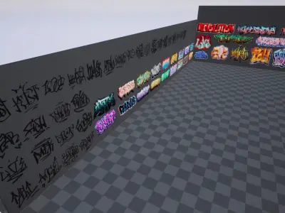 Graffiti Pack Decals III Texture