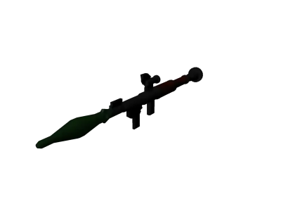 RPG weapon 3D model