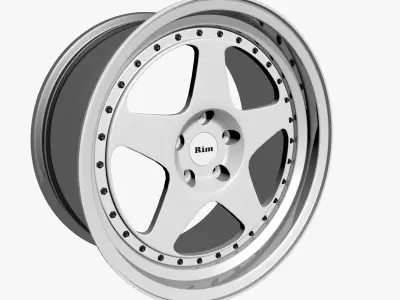 Rim Model wheel 3D model from CGTrader