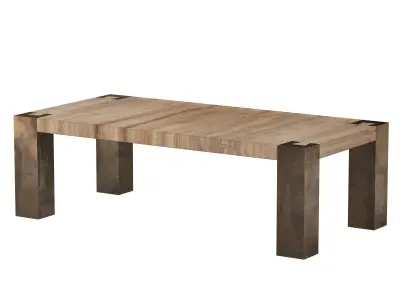 Telluride Dining Table 3D model