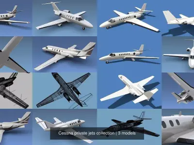 Cessna private jets collection 