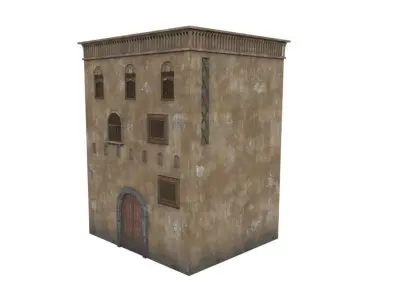 Estern house 3D model purchase