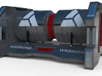 Sci-Fi Generator V1 Free 3D model