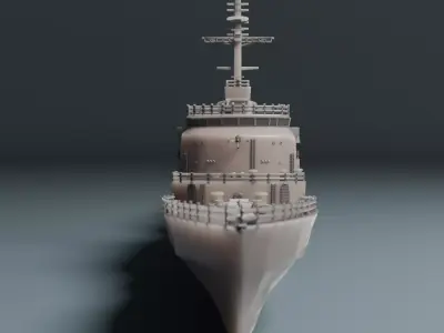Navio-Escola Brasil - High Detail 3D Model For Resin Printing 3D print model