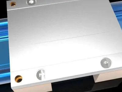 Guida Lineare CNC 3D model