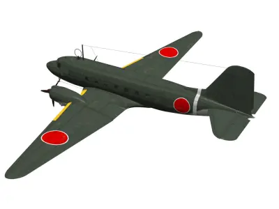 Nakajima L2D Type0 Tabby 3D model