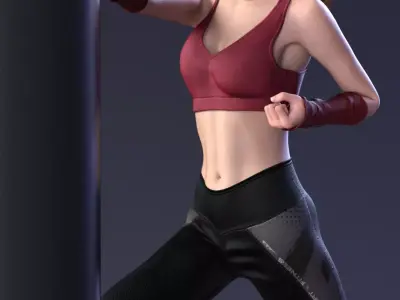 Jessie Elite Training Seventh Heaven Gym Edition 3D print model