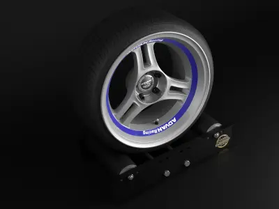 ADVAN RA3-DT Low-poly 3D model