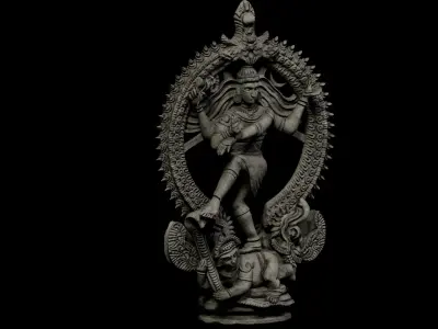 Sculpture - Lord Shiva 3D print model