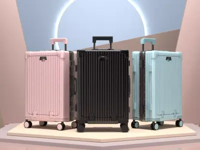 Suitcase 3D Model 3D model