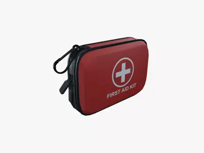 First aid box Low-poly 3D model buy