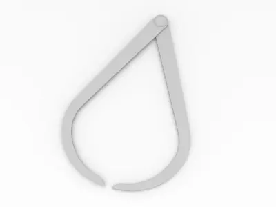 Outside Caliper 3D model