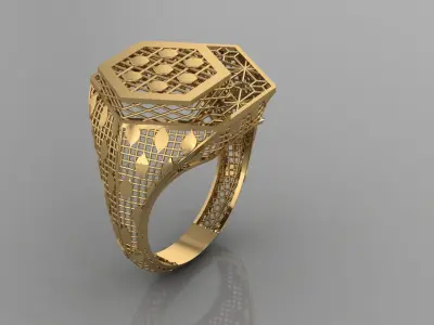 tutorial ring 3D print model shop