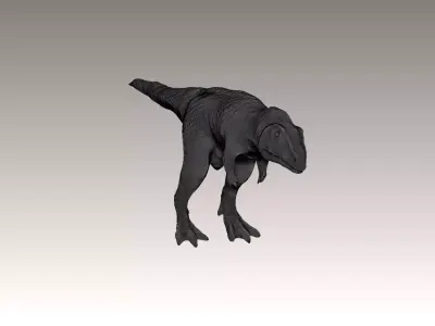 Giganotosaurus Dinosaur 3D print model