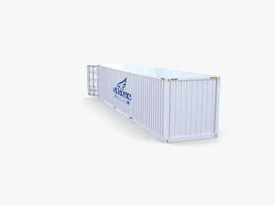 40ft Shipping Container NYK Logistics v2 3D model