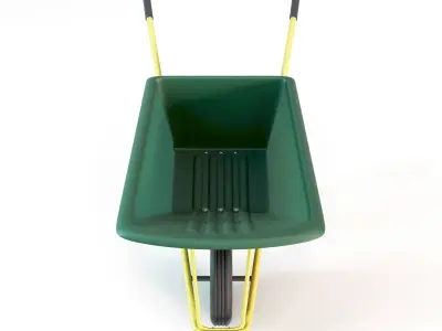Garden Wheelbarrow 3D model