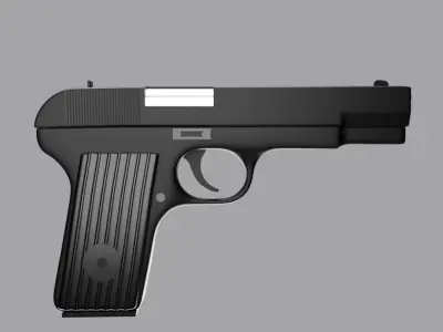 Tula Tokarev 3D model