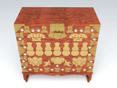 KOREAN BANDAJI CHEST 3D model