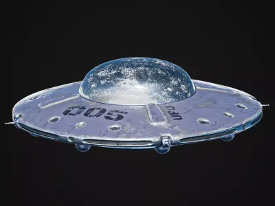 UFO Alien Ship 3D model