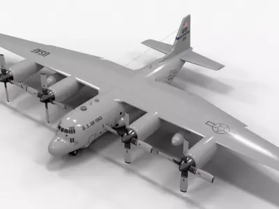 Plane 13 3D model