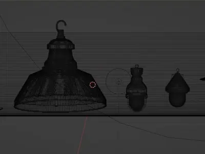 INDUSTRIAL LIGHTS wigan type 3D model