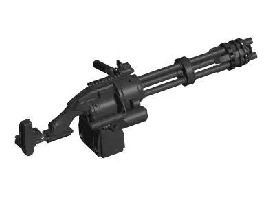 M134 Minigun 3D model purchase