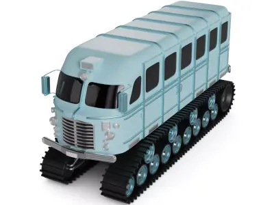 Snowcat Buse 3D model buy