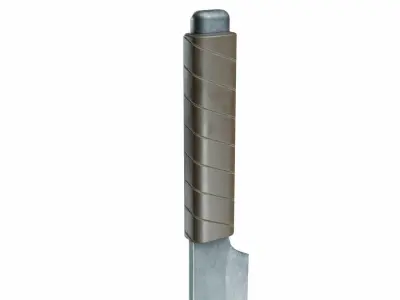 Sword 40 Low-poly 3D model