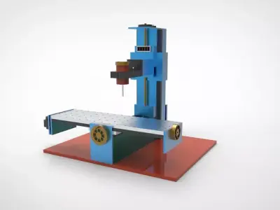 CNC Turning Machine  3D model