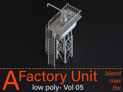 Factory unit- Vol5 3D model