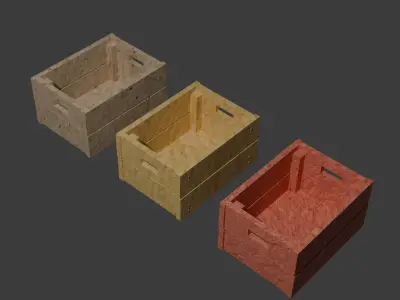 Storage Boxes 3D model