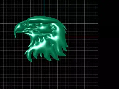 Eagle Head Free 3D model