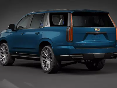 2025 Cadillac Escalade Platinum 3D model