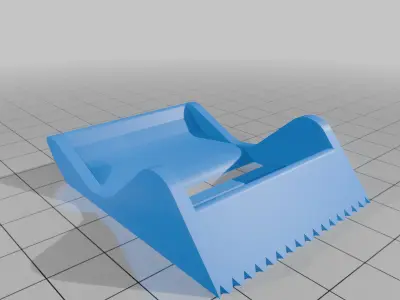 Masking Tape Dispensing Tear Aid 3D print model