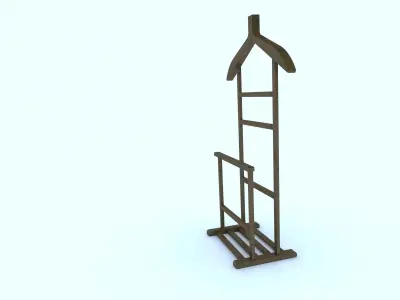 Clothes tree 3D model purchase