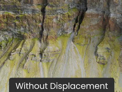 Table Mountain Cliffs - 3D PBR Model 3D model