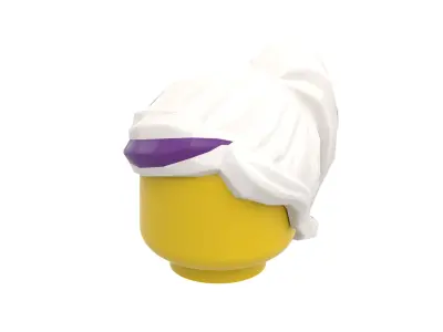 TwindBricks3D - Minifigure Hair pack 12 3D print model