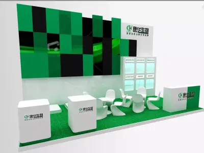 Exhibition - Area - 6X3-3DMAX2009-57 3D model