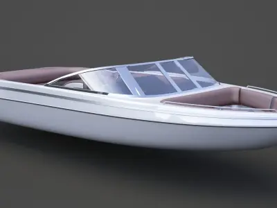 Motor Boat 06 3D model