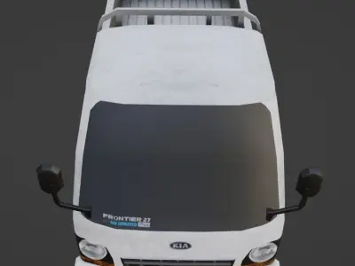Kia Frontier 2000 Low-poly 3D model