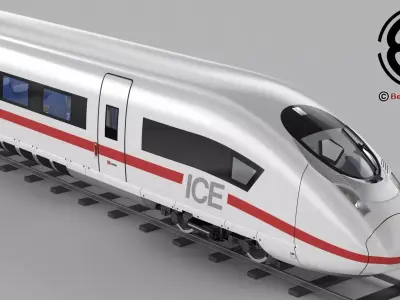ICE 3 BR407 3D model