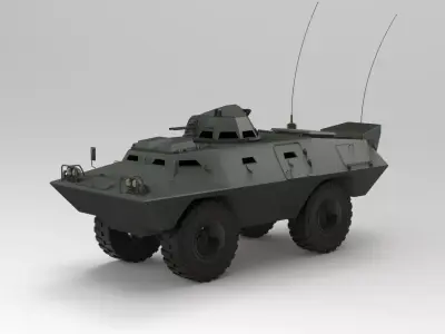 Cadillac Gage Commando 3D model