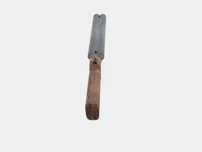 dubble barrel shotgun 3D model