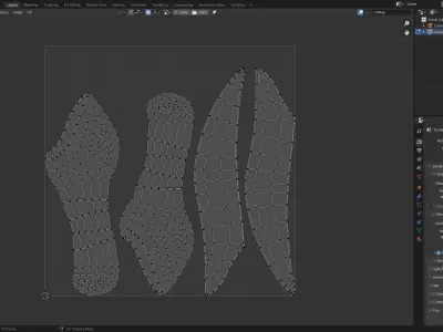 Dagger - PBR ready blender file Low-poly 3D model