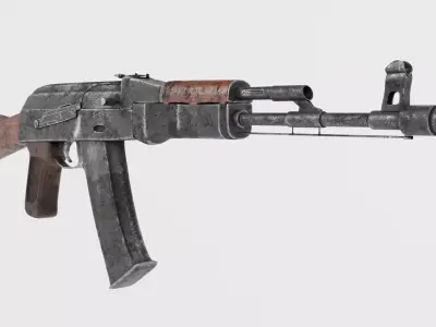 Assault Rifle AK -74 3D model