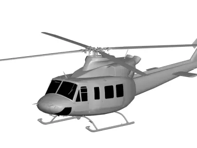 Bell 412 3D model purchase