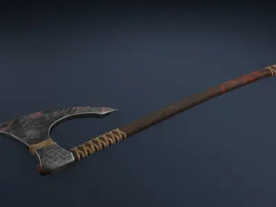 viking ax 3D model